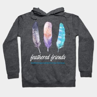 feathered friends (3) Hoodie